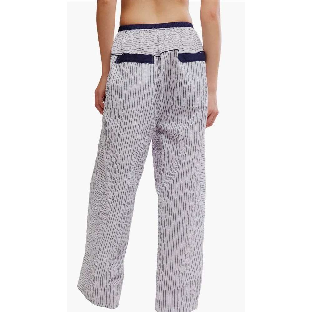 Cross my Heart lounge Pants NWOT ivory combo